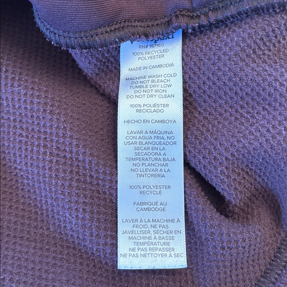 cotopaxi Blue and Plum Fleece Pullover Jacket - Picture 5 of 12
